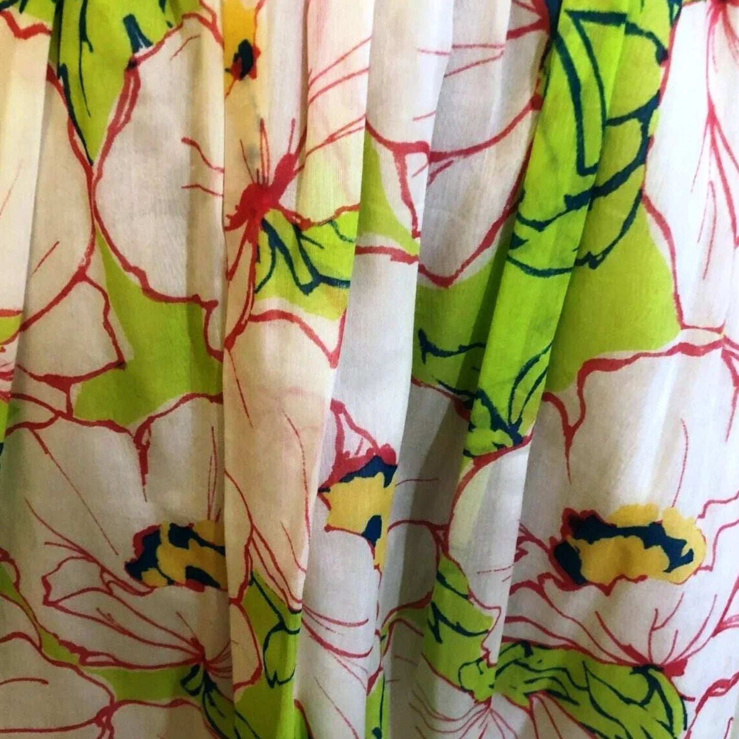 Moschino White Floral Silk & Cotton Skirt UK 8 US 4 EU 36 - Timelessfashions