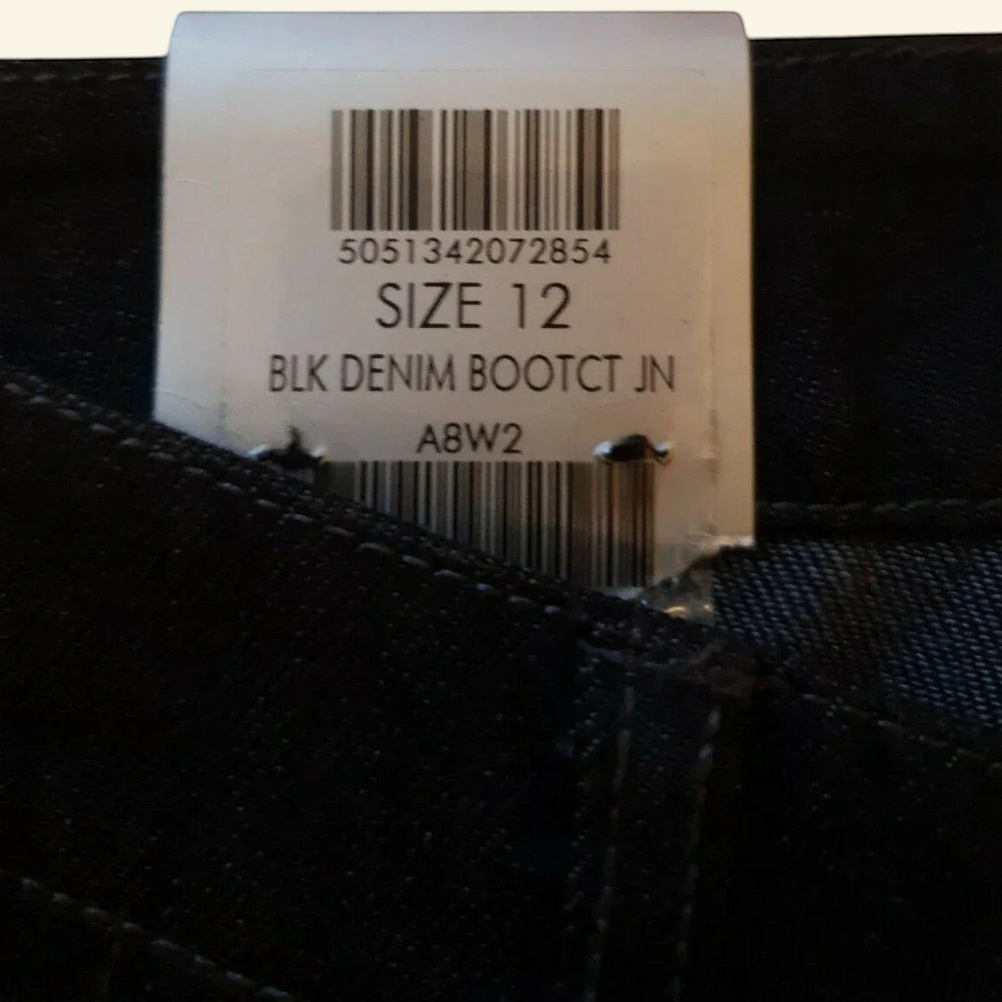 Austin Reed Women's Black Bootcut Jeans UK 12 US 8 EU 40 - Timelessfashions