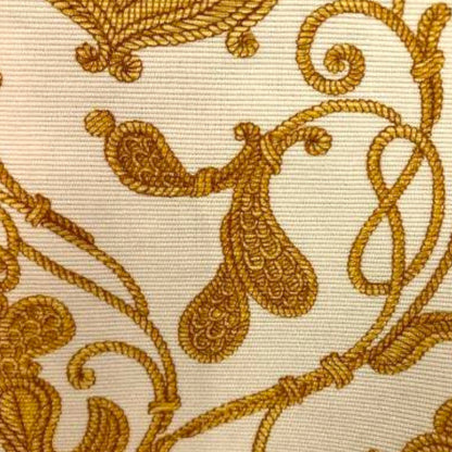 Wolfgang Kaiser Vintage Colette Cream & Gold Cotton Jacket UK 12 US 8 EU 40 - Timelessfashions
