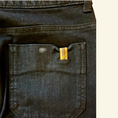 NFY Notify Indigo Blue Ladies Tall Bootcut Jeans UK 8 US 6 EU 36 IT 25 - Timelessfashions