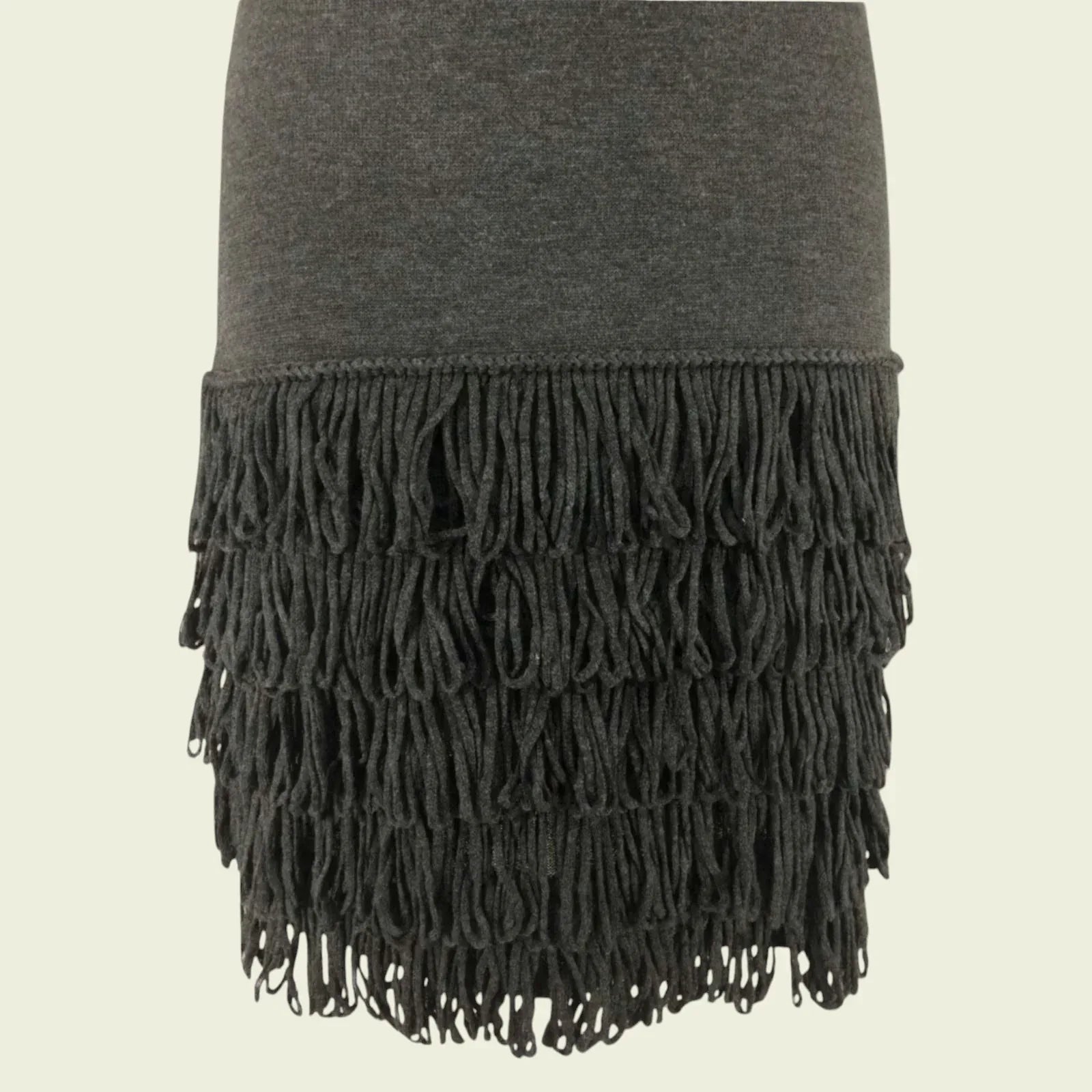 Calvin Klein Charcoal Grey Jumper Dress UK 16 US 12 EU 44 - Timelessfashions