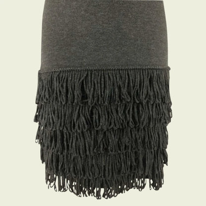 Calvin Klein Charcoal Grey Jumper Dress UK 16 US 12 EU 44 - Timelessfashions