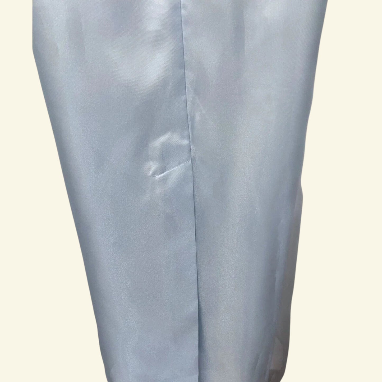 Zapa Ice Blue Long Organza Snowflake Dress UK 14 US 10 EU 42 - Timelessfashions