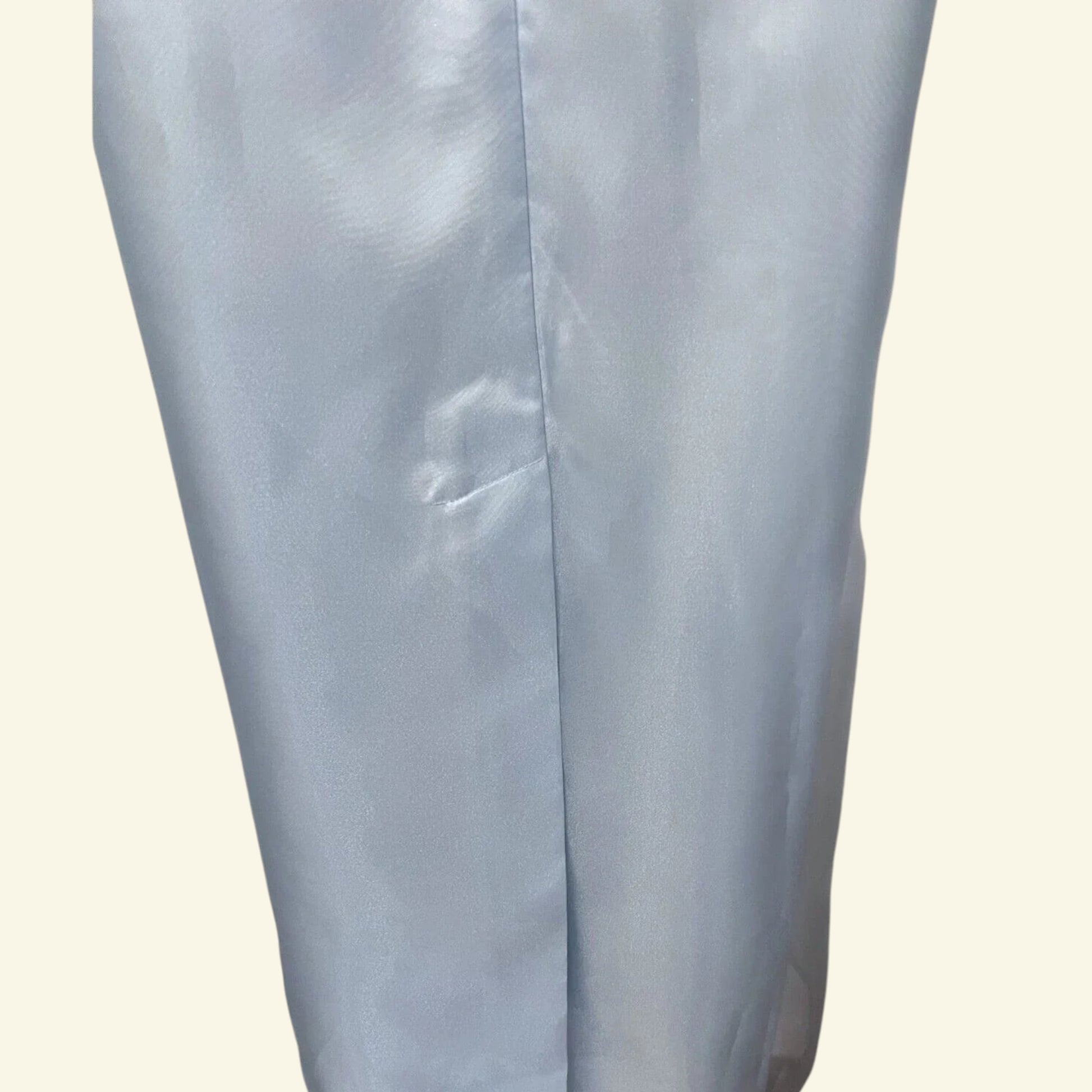 Zapa Ice Blue Long Organza Snowflake Dress UK 14 US 10 EU 42 - Timelessfashions