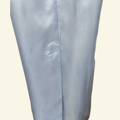 Zapa Ice Blue Long Organza Snowflake Dress UK 14 US 10 EU 42 - Timelessfashions