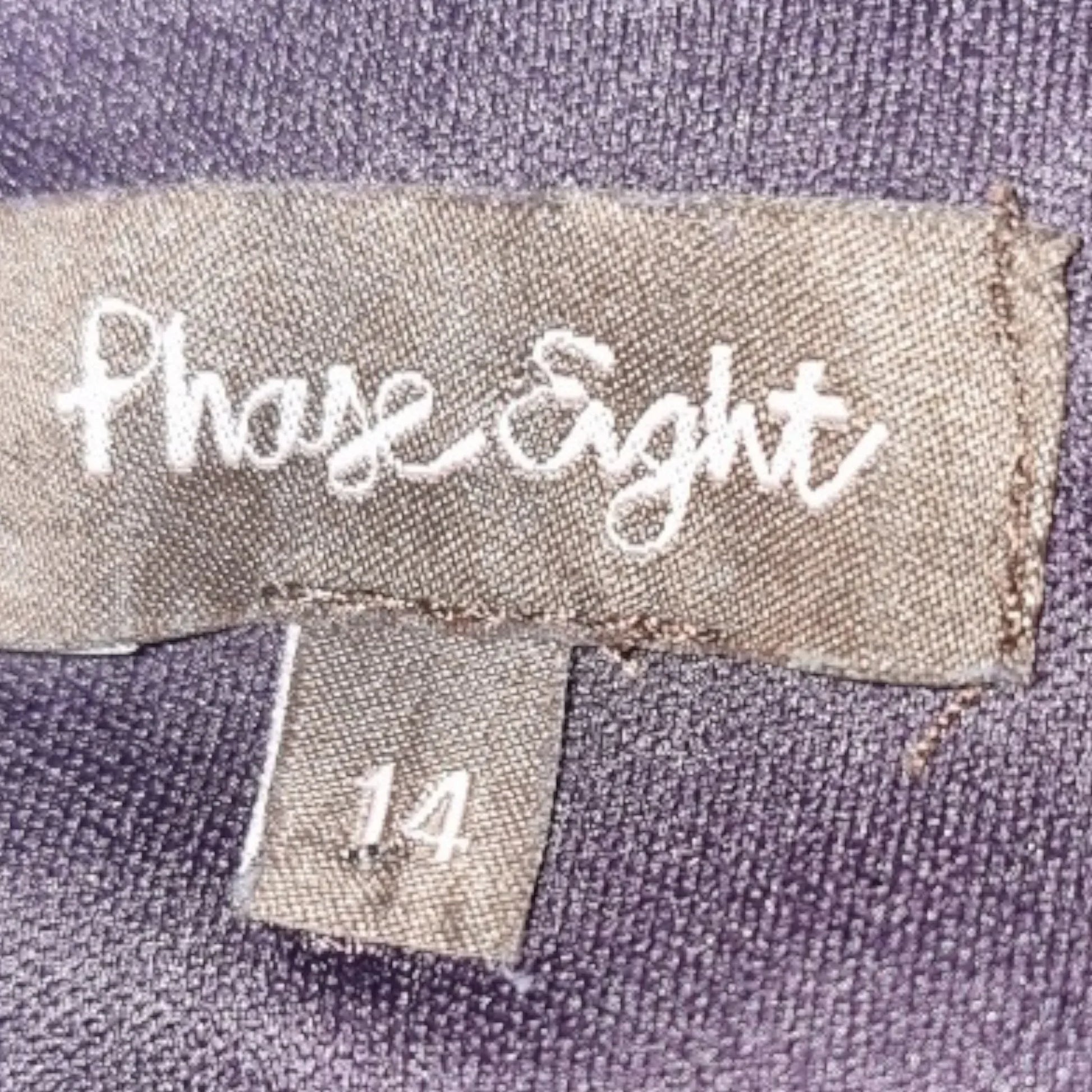 Phase Eight Women's Long Mauve Evening Dress UK 14 US 10 EU 42 - Timelessfashions