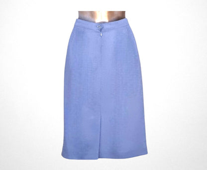 Kasper & Company Women’s Vintage Pale Blue Three Piece Suit UK 10 US 6 EU 38 Timeless Fashions