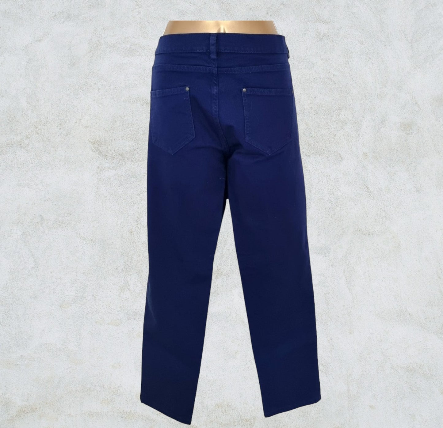 Gerard Darel Mid Blue Stretch Straight Leg Jeans UK 14 Timeless Fashions