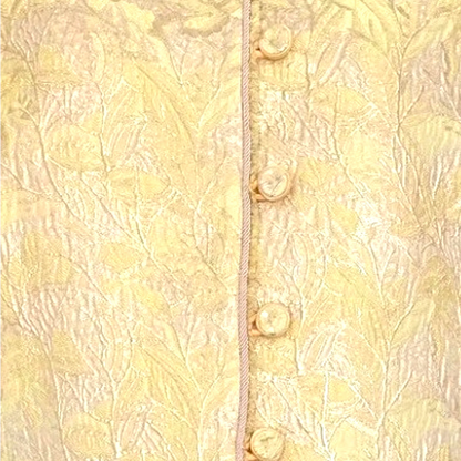 Caroline Charles Gold Jacquard Dress And Jacket UK 18 US 14 EU 46 - Timelessfashions