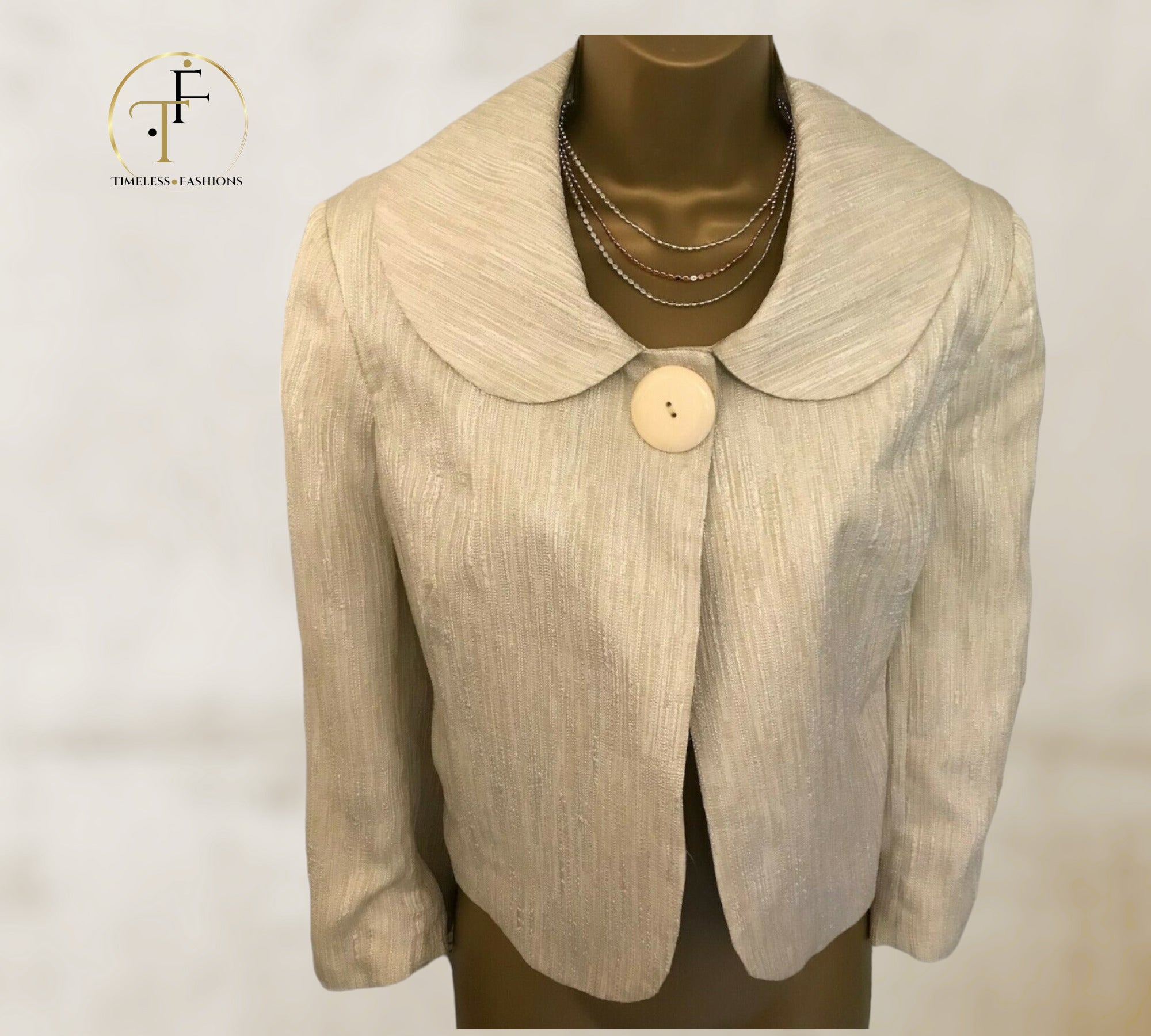 Short cream jacket womens online