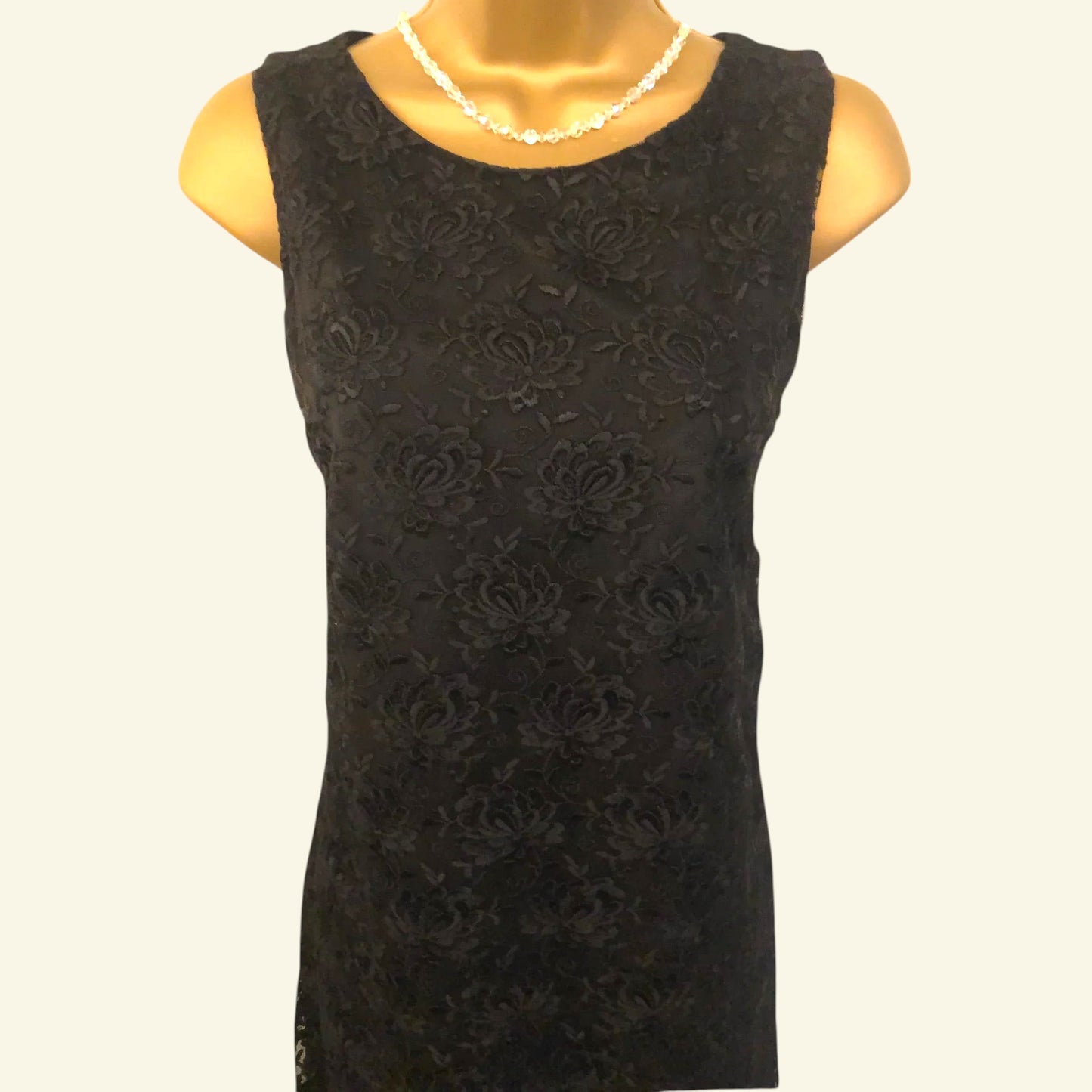 Whistles Black Lace Pencil Dress UK 8 US 4 EU 36 - Timelessfashions
