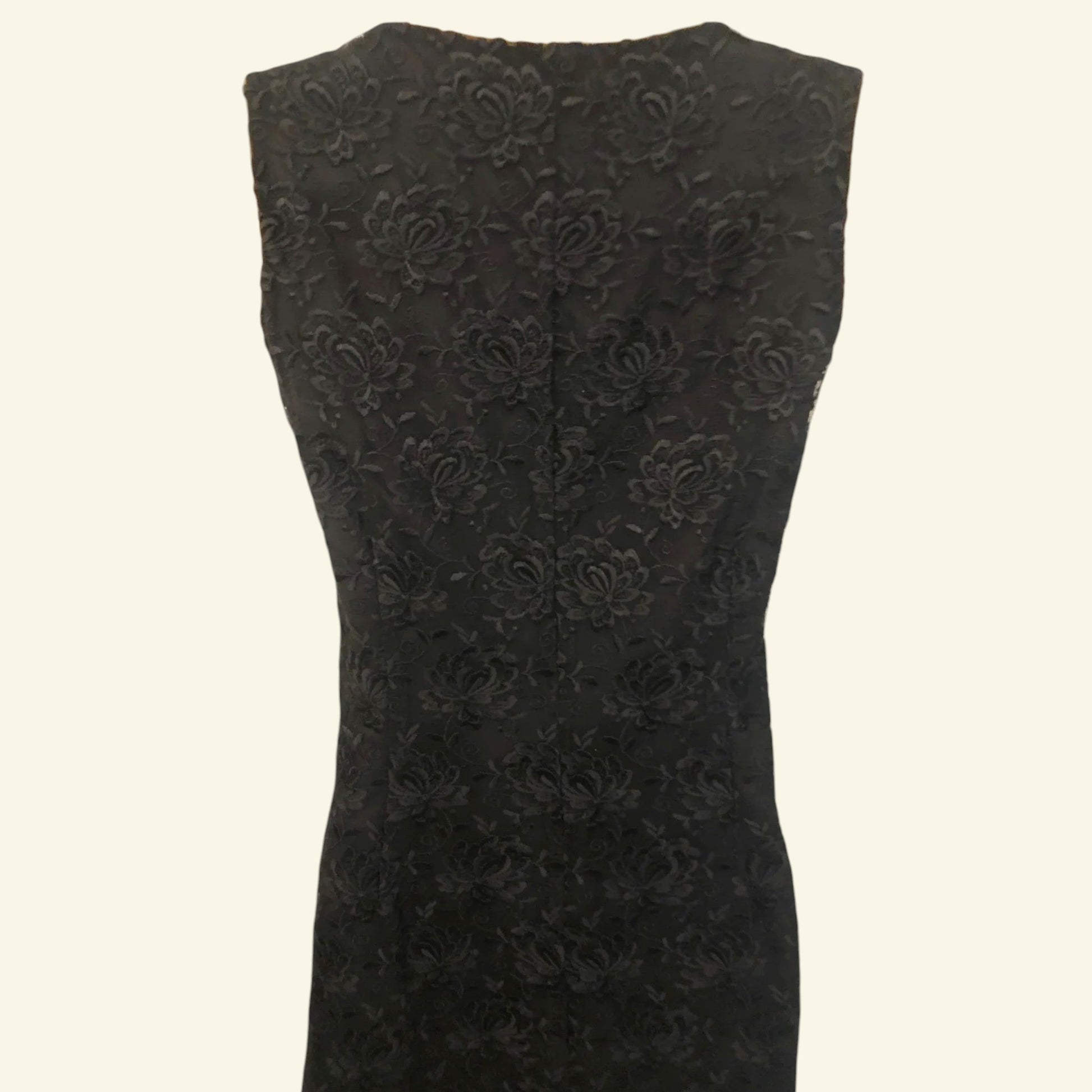 Whistles Black Lace Pencil Dress UK 8 US 4 EU 36 - Timelessfashions