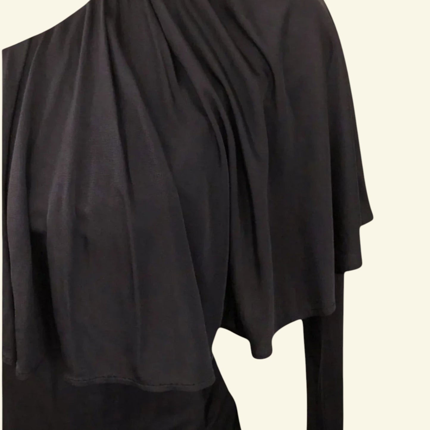 Yigal Azrouel Storm Blue One Shoulder One Sleeve Dress UK 8 US 4 EU 36 EU 34 - Timelessfashions