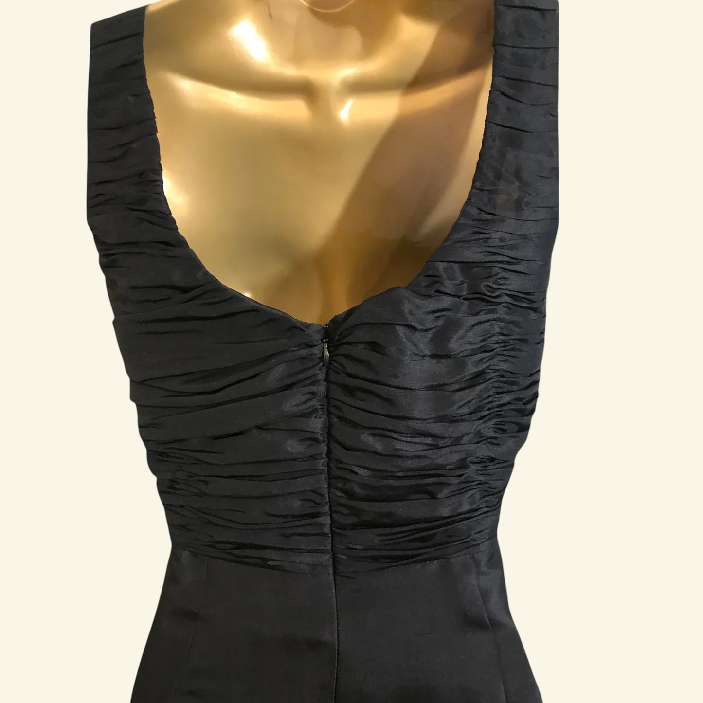 L.K. Bennett Black Silk Sindy Ruched Pencil Dress UK 10 US 6 EU 38 - Timelessfashions