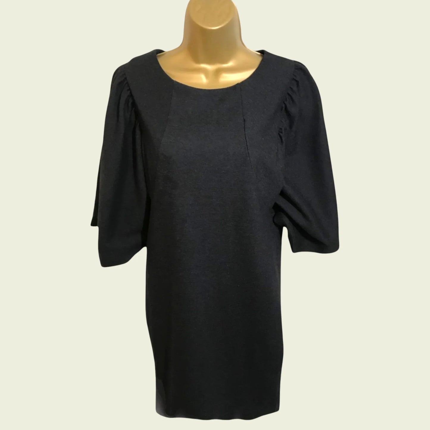 Cos Grey Wool Blend Shift Dress UK 8 US 4 EU 36 - Timelessfashions