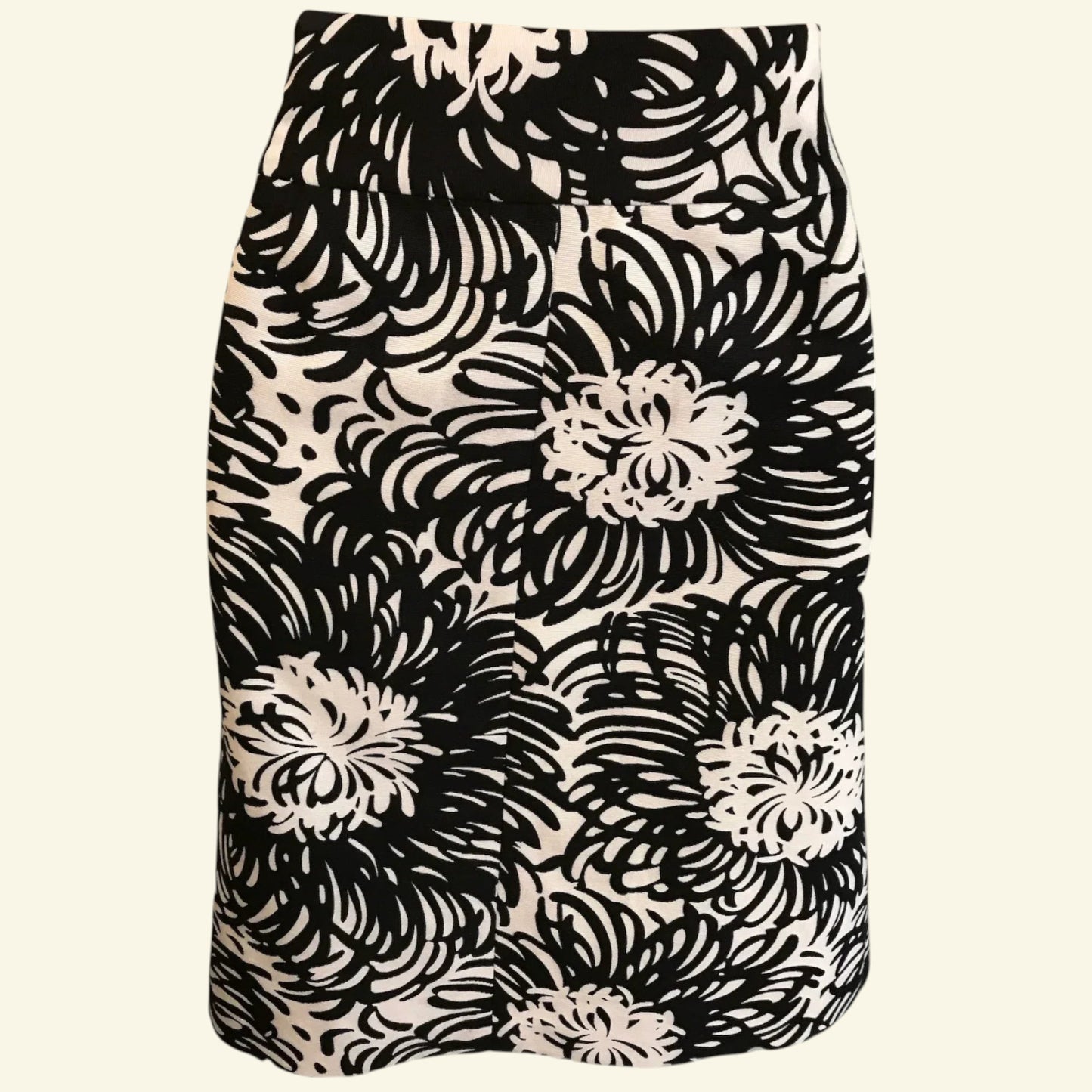FWM Fenn Wright Manson Black & White Skirt UK 12 US 8 EU 40 - Timelessfashions