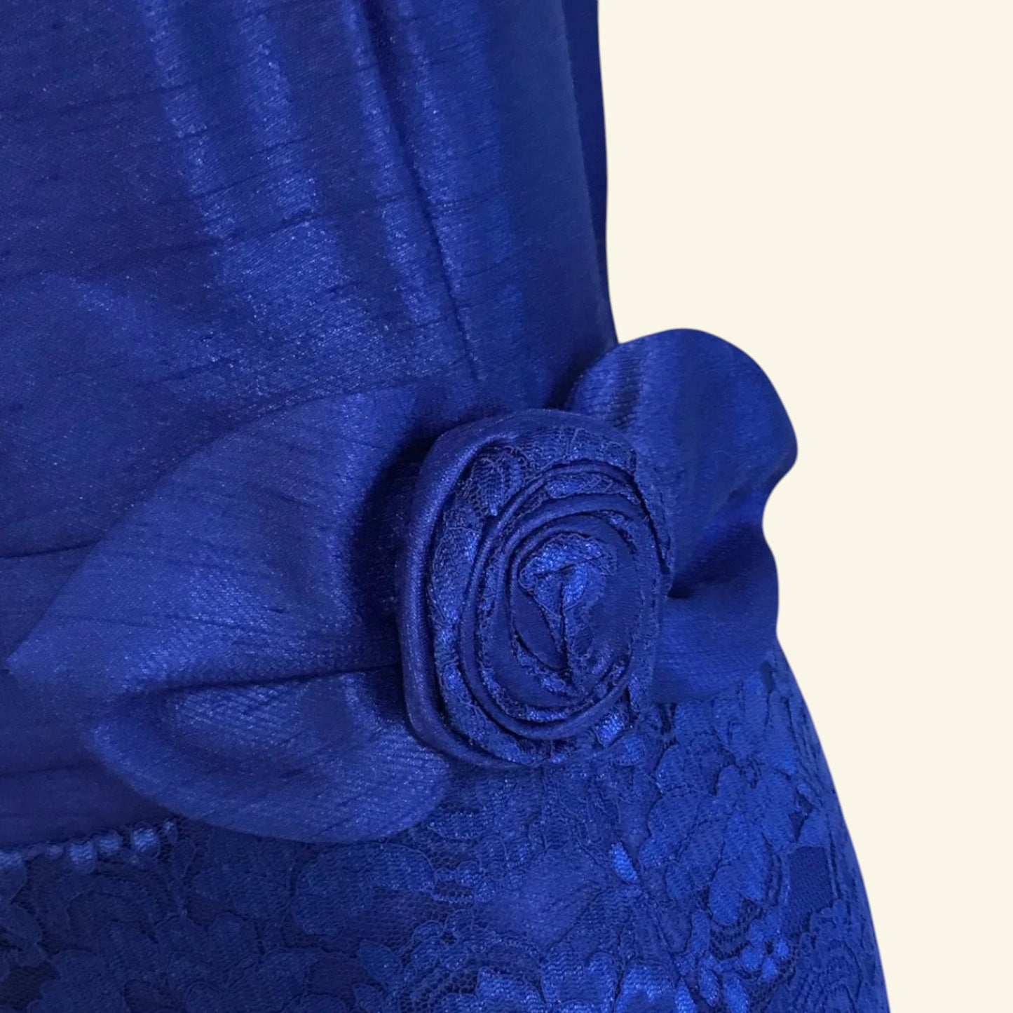 Michaela Louisa Royal Blue Lace Special Occasion Outfit UK 10 US 6 EU 38 - Timelessfashions
