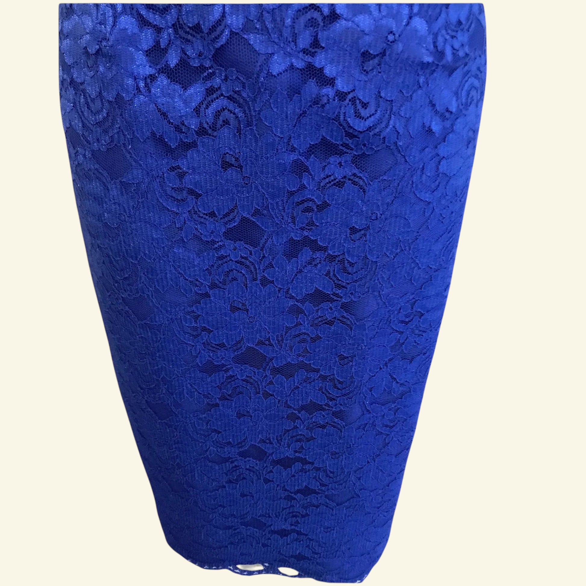 Michaela Louisa Royal Blue Lace Special Occasion Outfit UK 10 US 6 EU 38 - Timelessfashions