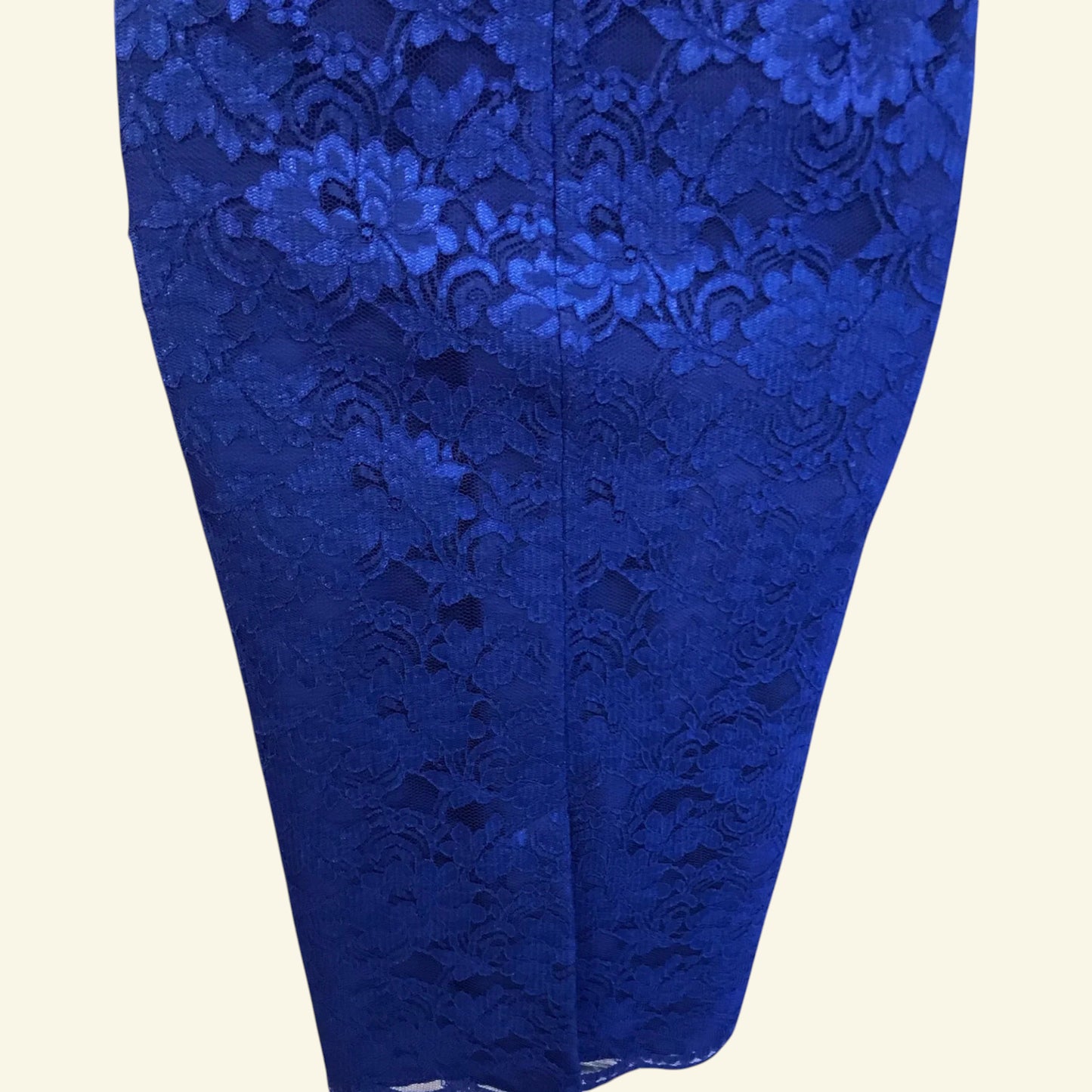 Michaela Louisa Royal Blue Lace Special Occasion Outfit UK 10 US 6 EU 38 - Timelessfashions