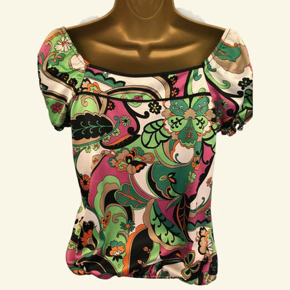 Star by Julien MacDonald Womens Multicoloured Top UK 10 US 6 EU 38 - Timelessfashions