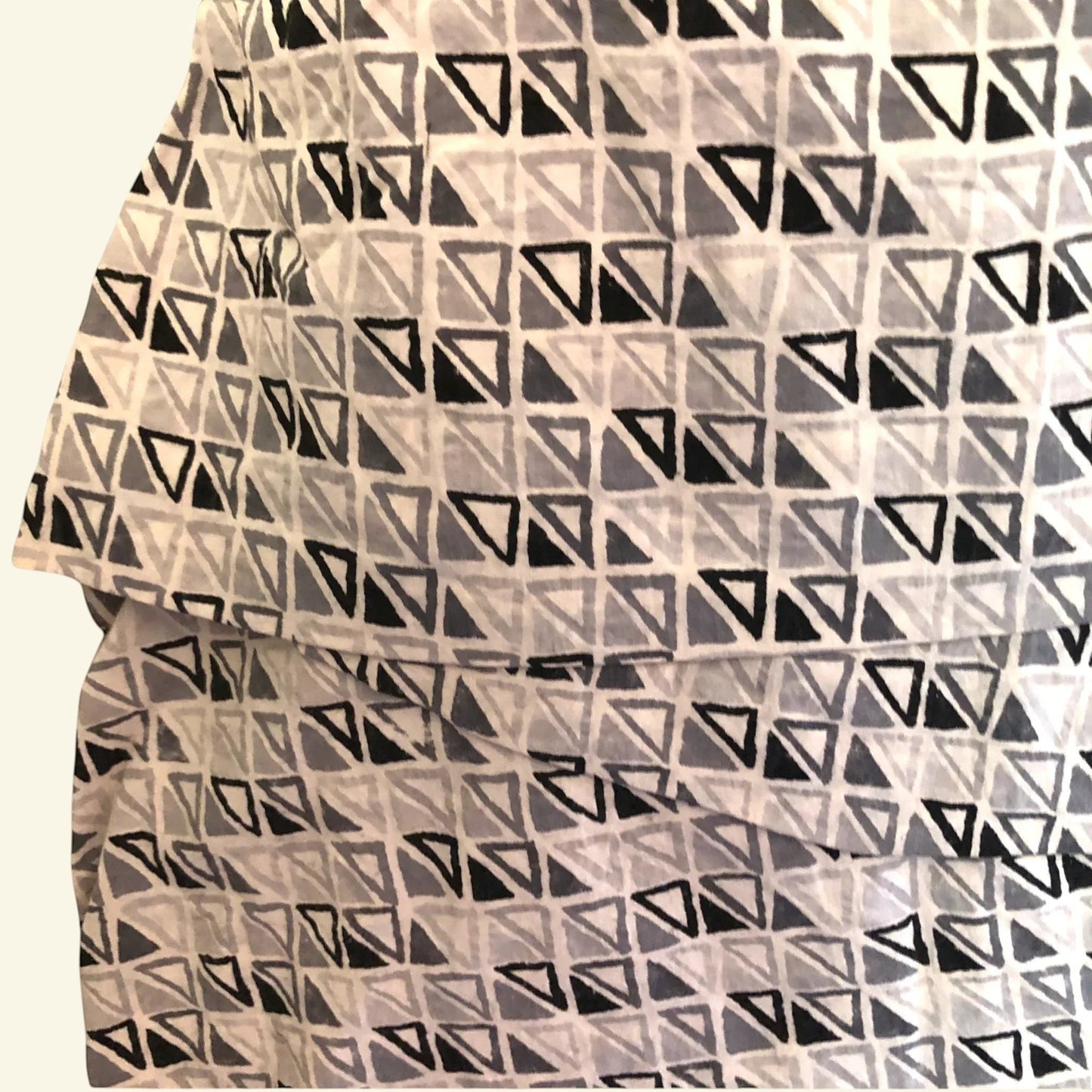 Yigal Azrouel Geometric Print Asymmetric Layered Cotton Mini Skirt UK 8 US 4 EU 36 - Timelessfashions