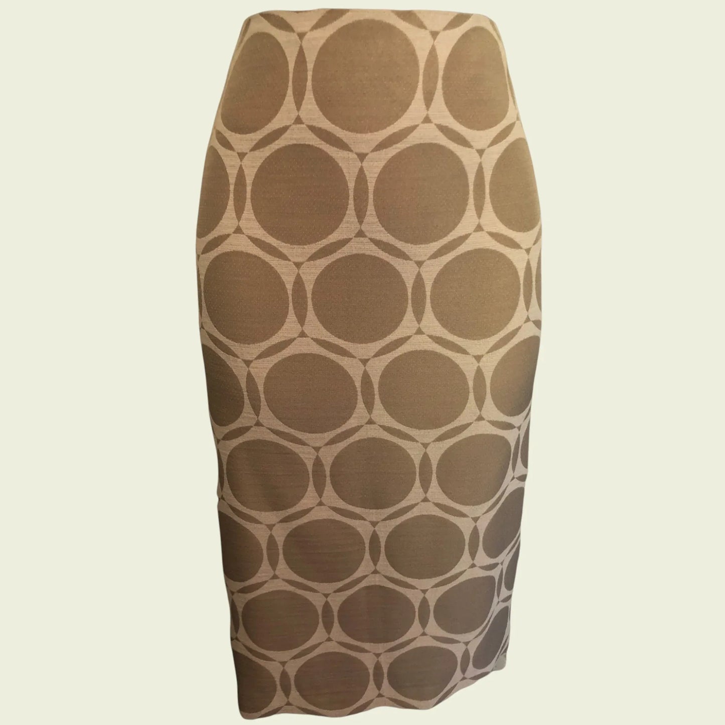 Libra Natural Geo Lined Print Pencil Skirt UK 12 US 8 EU 40 - Timelessfashions