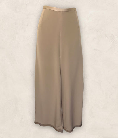 Fenn Wright Manson Wide Leg Silky Culottes, Taupe UK 10/12 US 6/8 EU 38/40 Timeless Fashions