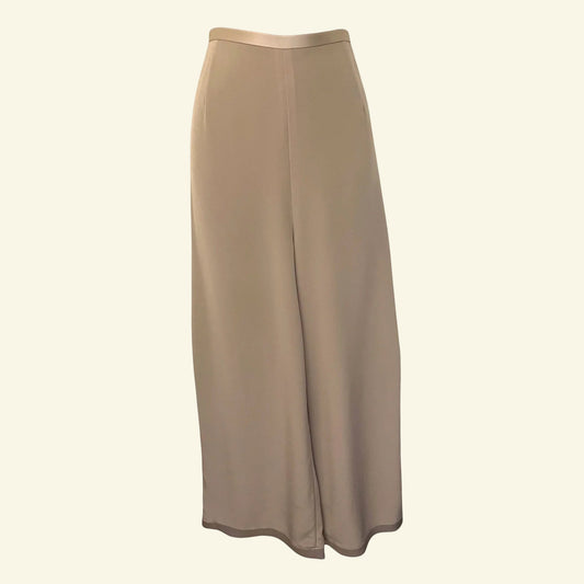 Fenn Wright Manson Wide Leg Silky Culottes, Taupe UK 10/12 US 6/8 EU 38/40 - Timelessfashions
