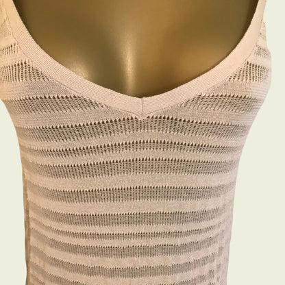 Hoss Intropia Beige Knitted Mini Dress UK 12 US 8 EU 40 - Timelessfashions
