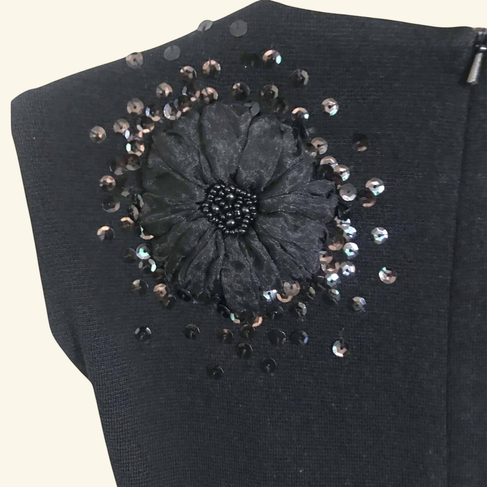 Fenn Wright Manson Ponte Roma Black Wool Dress UK 12 US 8 EU 40 - Timelessfashions