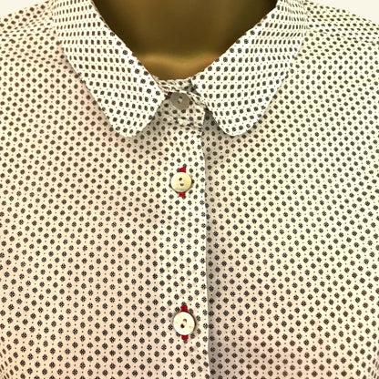 Haines & Bonner White Cotton Shirt UK 14 US 10 EU 42 - Timelessfashions