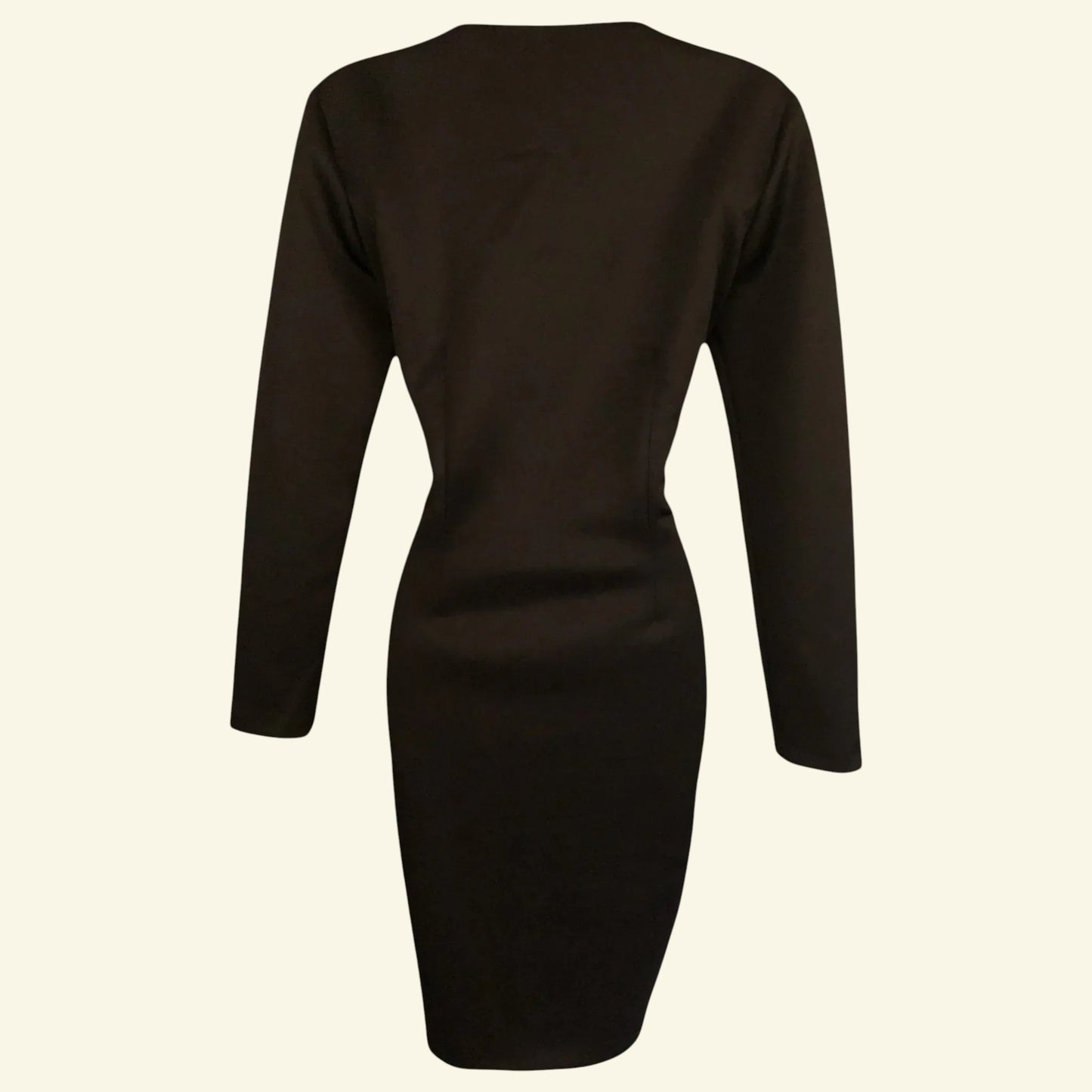 Michaela Louisa Black & Red Sequin Silhouette Dress UK 10 US 6 EU 38 - Timelessfashions