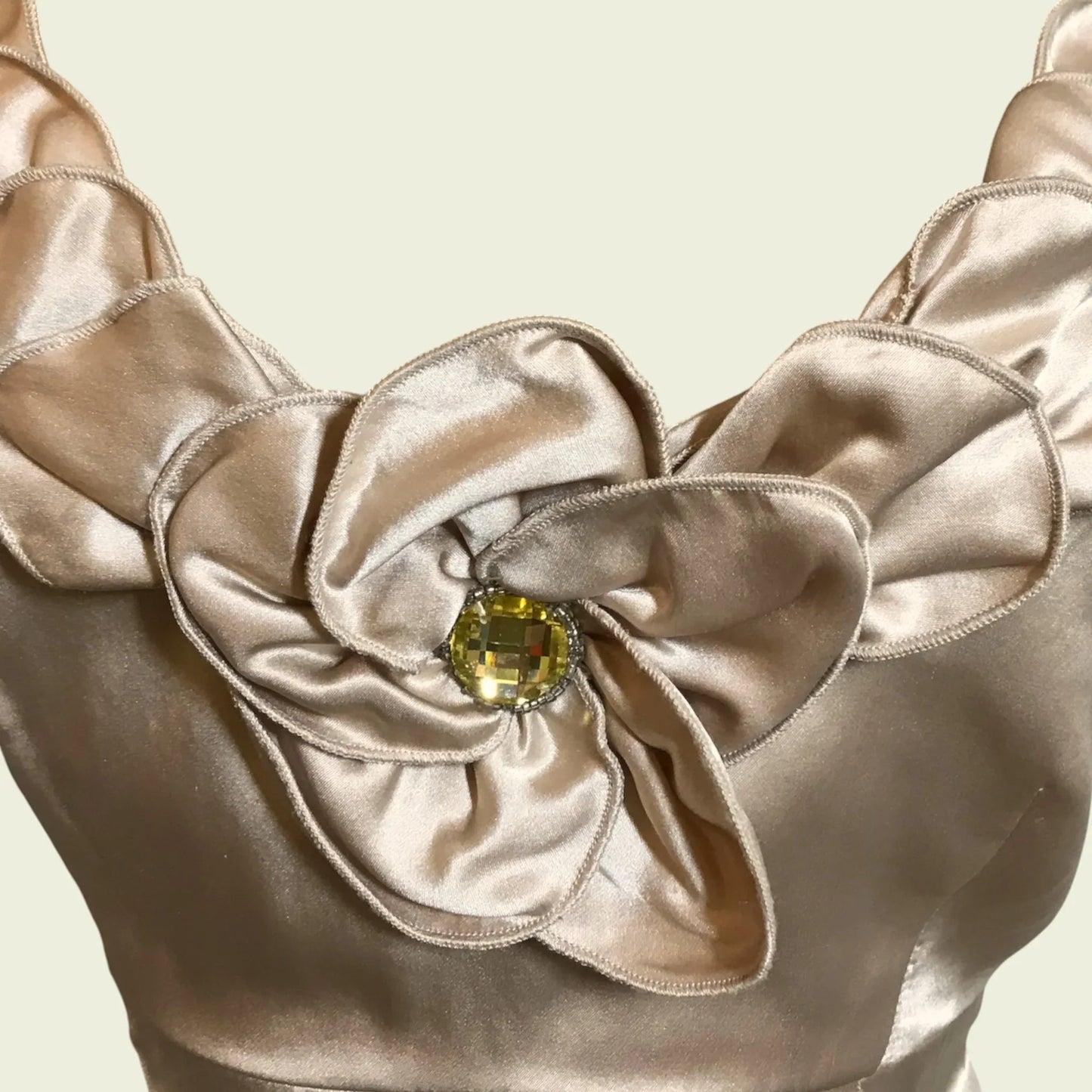 Phase Eight Whisky Cream Silk Evening Top UK 10 US 6 EU 38 - Timelessfashions