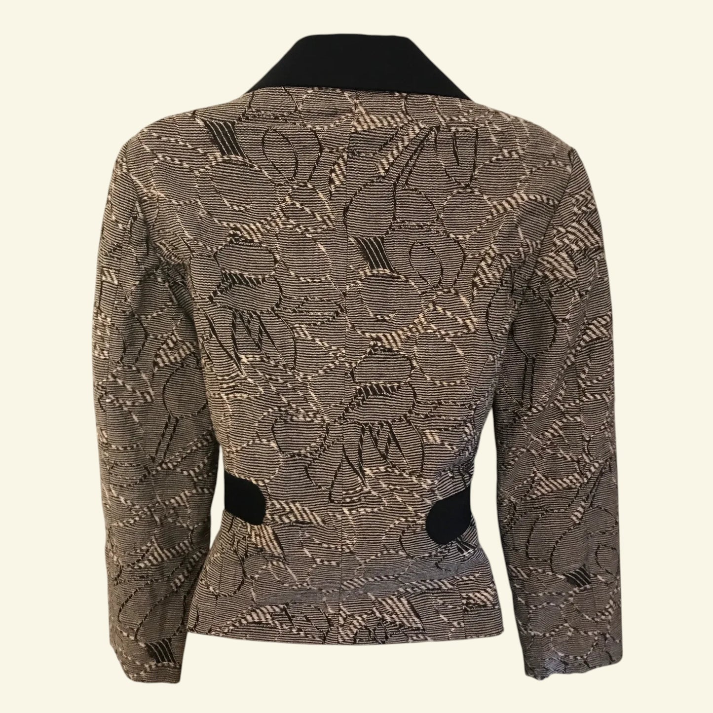 S'NOB by Sans Noblesse Black Blazer Jacket Size M UK 10 US 6 EU 38 - Timelessfashions