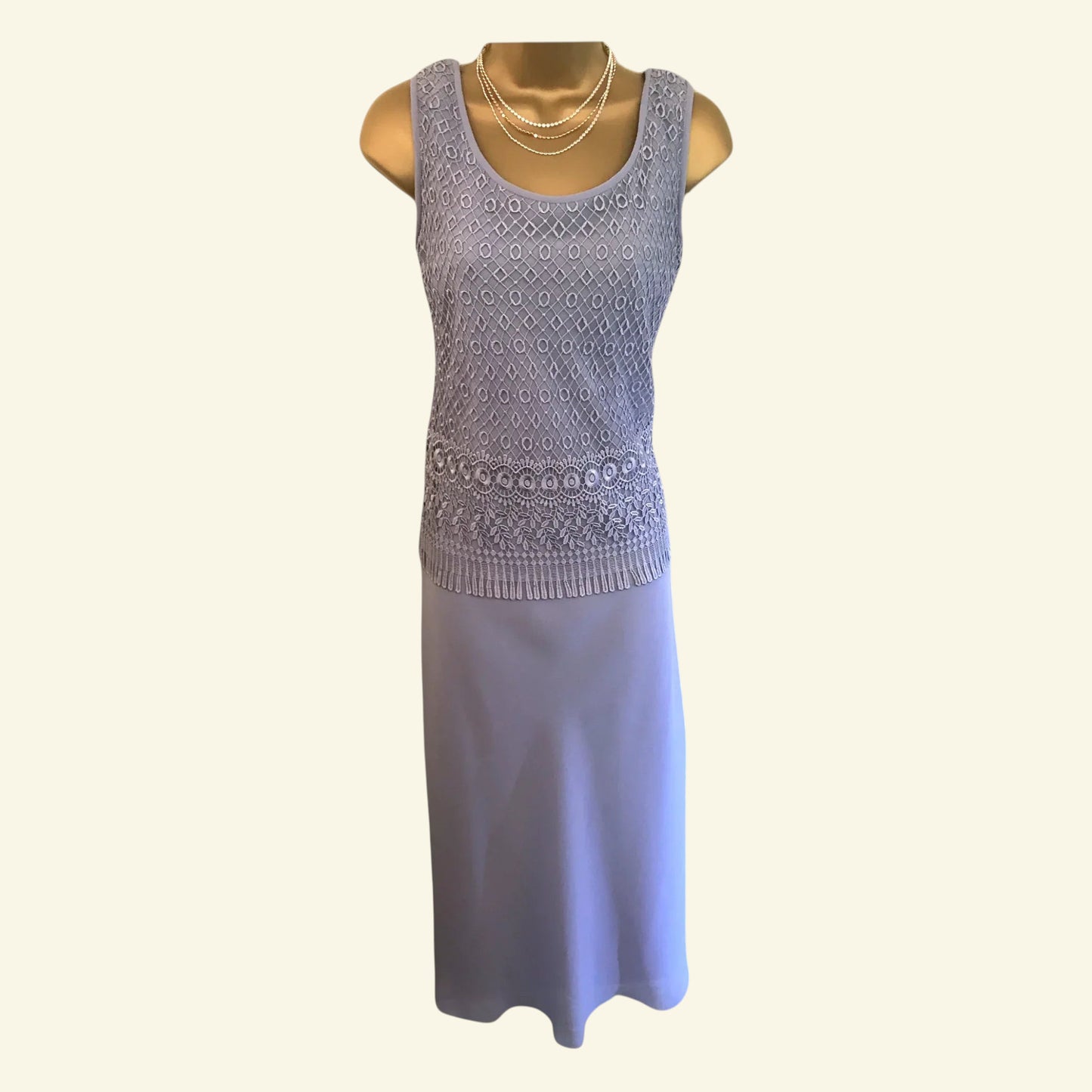 Cattiva New York Lilac Special Occasion Outfit UK 10 US 6 EU 38 - Timelessfashions