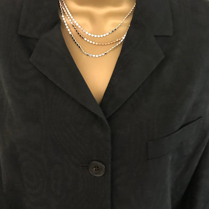 Nicole Farhi Black Tailored Blazer Jacket UK 12 US 8 EU 40 - Timelessfashions