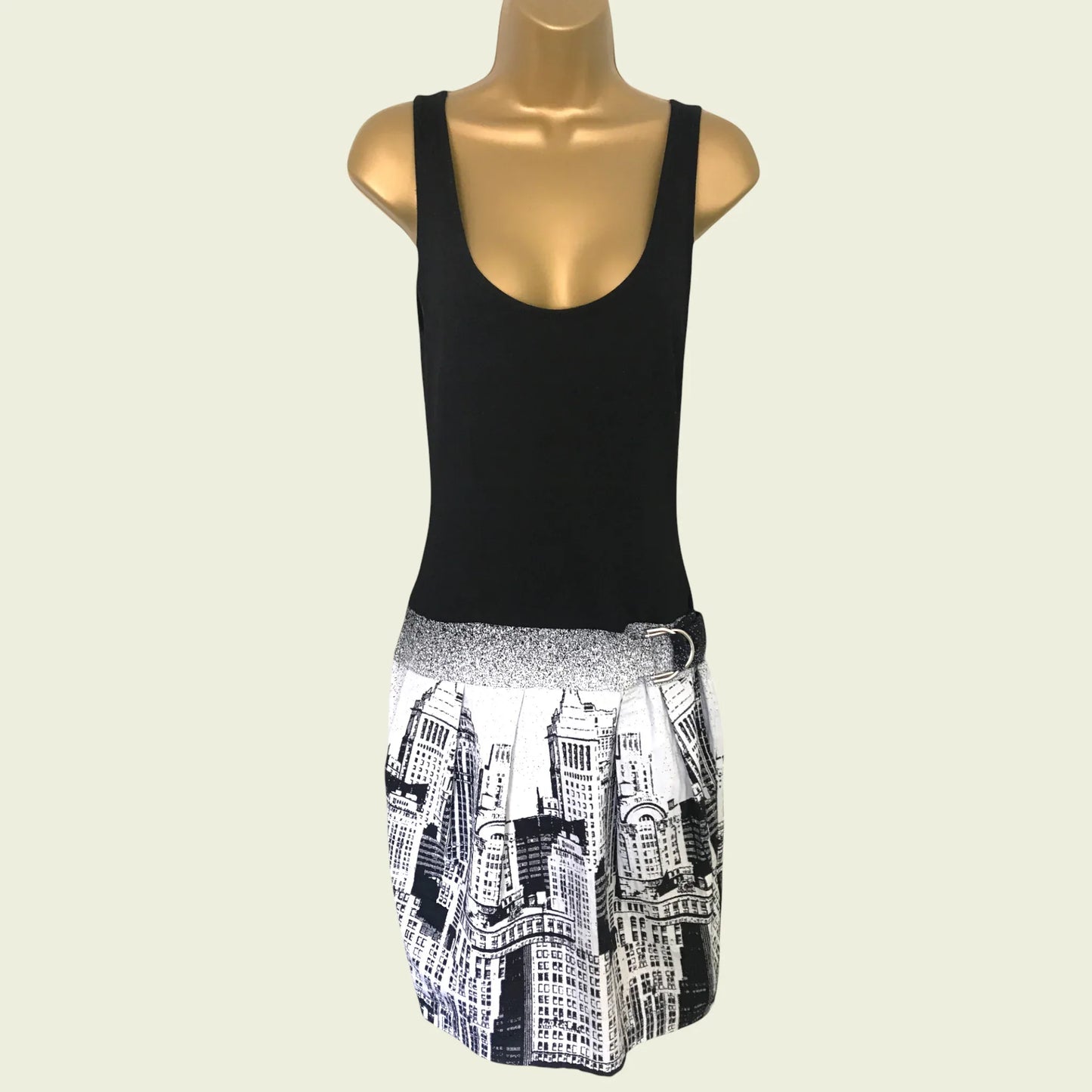 Hug An´ Co France Black & White Dress and Bolero UK 10 US 6 EU 38 - Timelessfashions