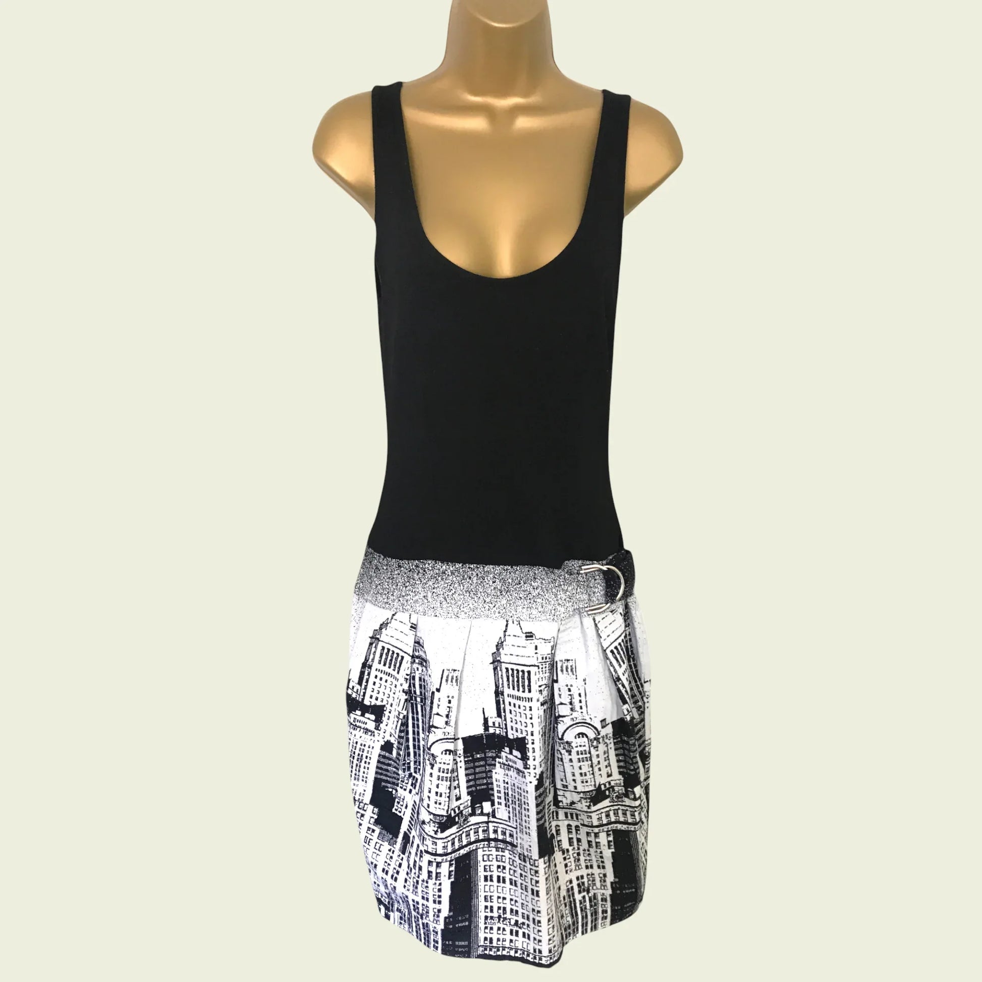 Hug An´ Co France Black & White Dress and Bolero UK 10 US 6 EU 38 - Timelessfashions