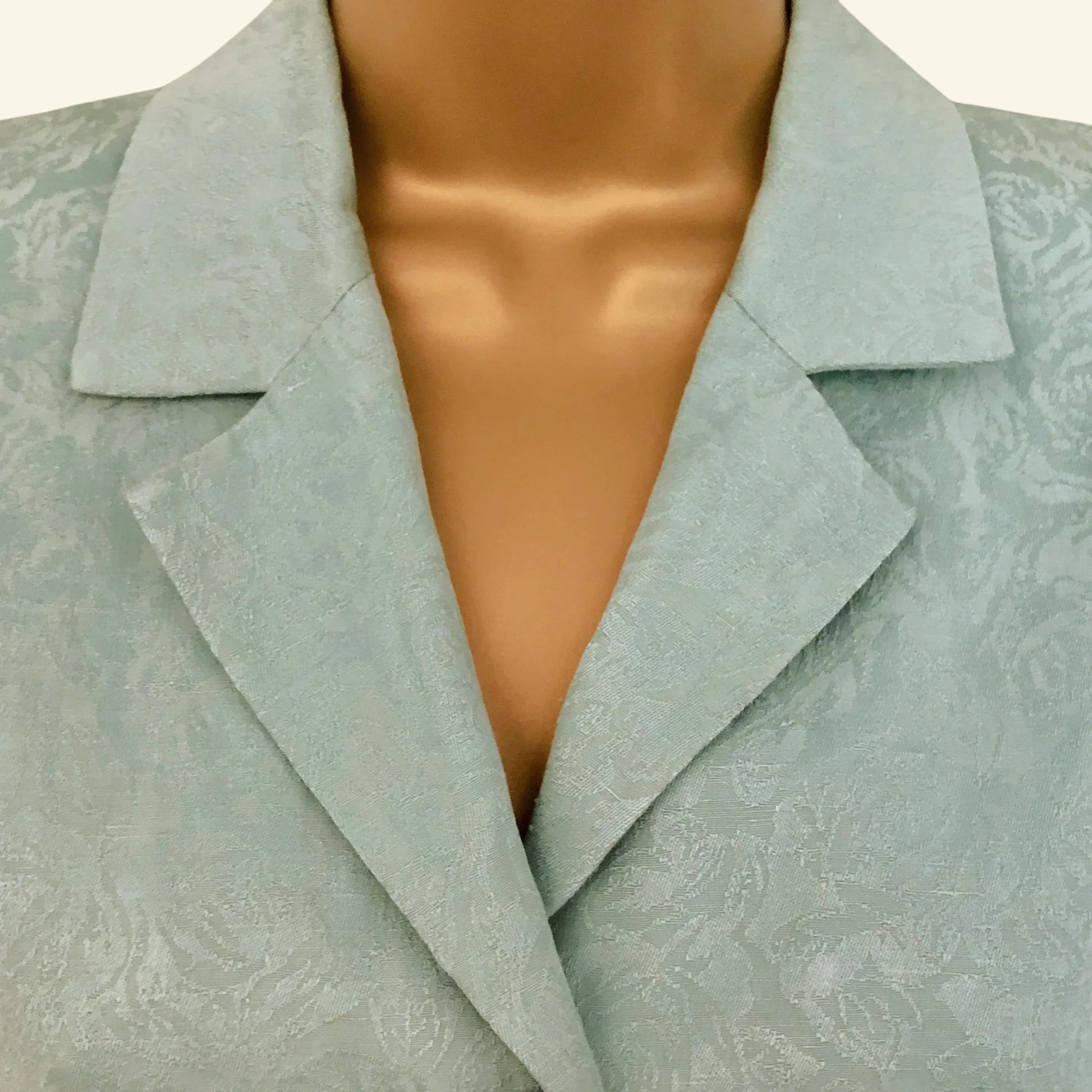 Monsoon Vintage Aqua Green Linen Silk Short Sleeved Top UK 10 US 6 EU 38 - Timelessfashions