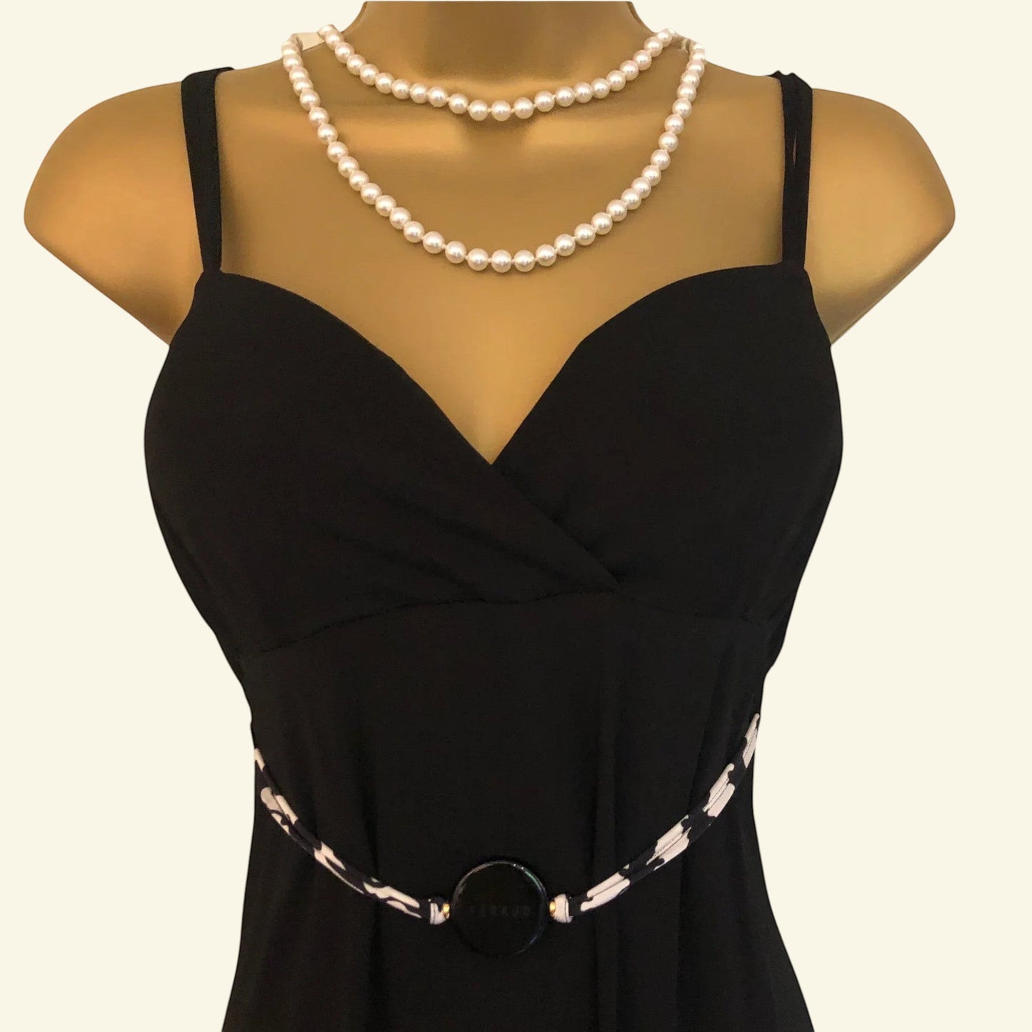 Feraud Paris Black Strappy Dress, Party, Cocktail UK 14 US 10 EU 42 - Timelessfashions
