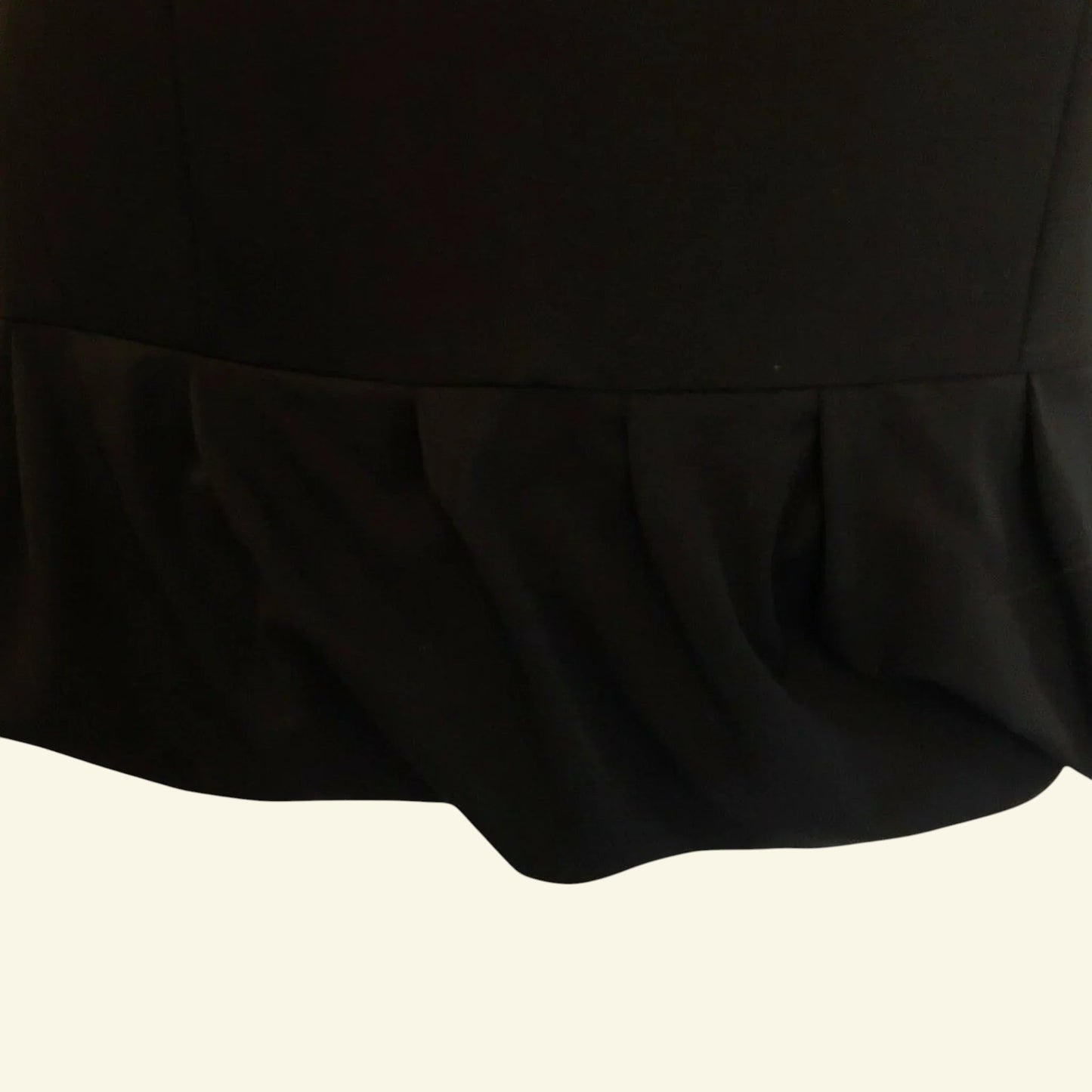 Joseph Black Puffball Pencil Mini Skirt UK 14 US 10 EU 42 - Timelessfashions