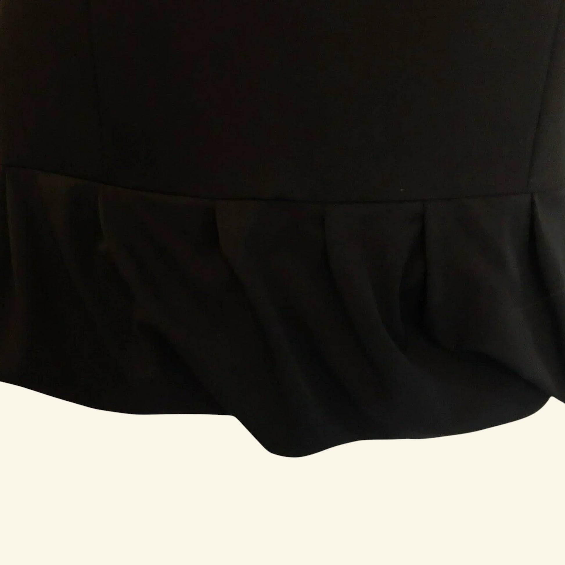 Joseph Black Puffball Pencil Mini Skirt UK 14 US 10 EU 42 - Timelessfashions