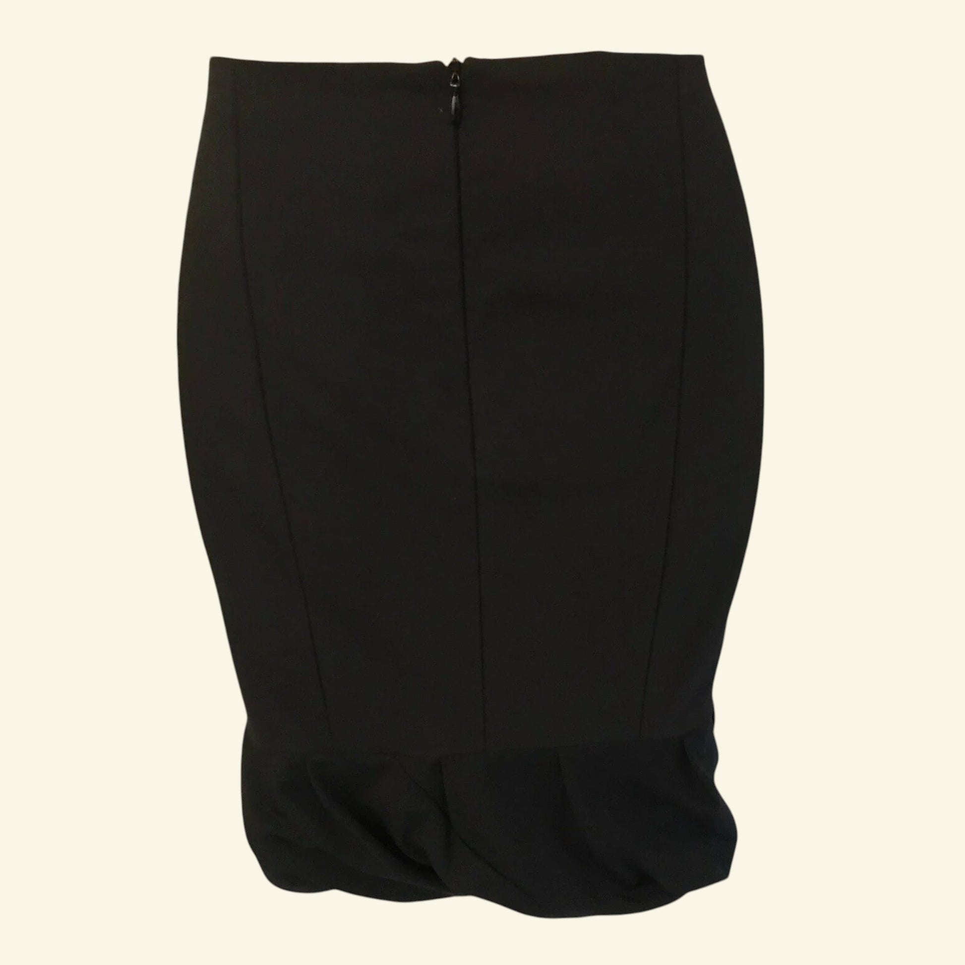 Joseph Black Puffball Pencil Mini Skirt UK 14 US 10 EU 42 - Timelessfashions