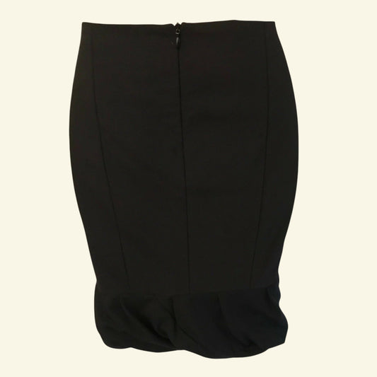Joseph Black Puffball Pencil Mini Skirt UK 14 US 10 EU 42 - Timelessfashions
