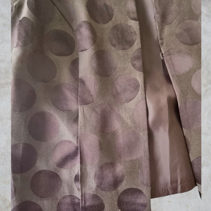 Phase Eight Brown Cotton Lined Cropped Jacket Bolero UK 10 US 6 EU 38 Timeless Fashions