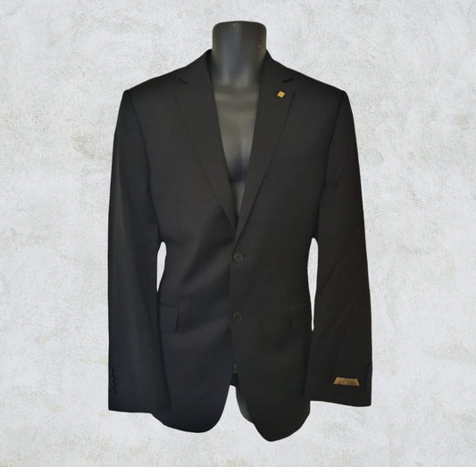 Ted Baker Mens Black Endurance Coinonj Wool Blazer, Jacket UK Size 40L Timeless Fashions