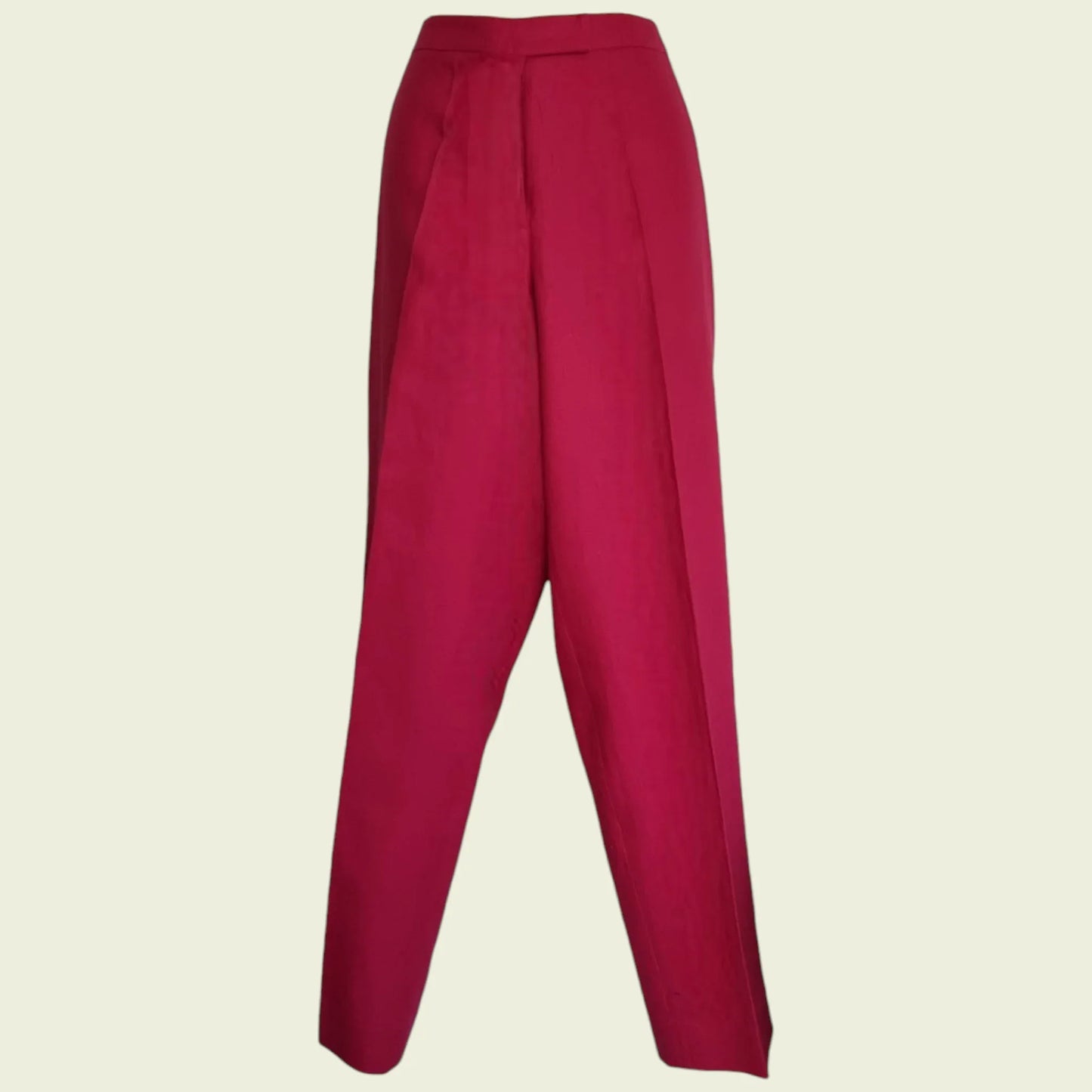 East Women's Pink Wide Leg Lined Trousers UK 12 US 8 EU 40 IT 44 - Timelessfashions