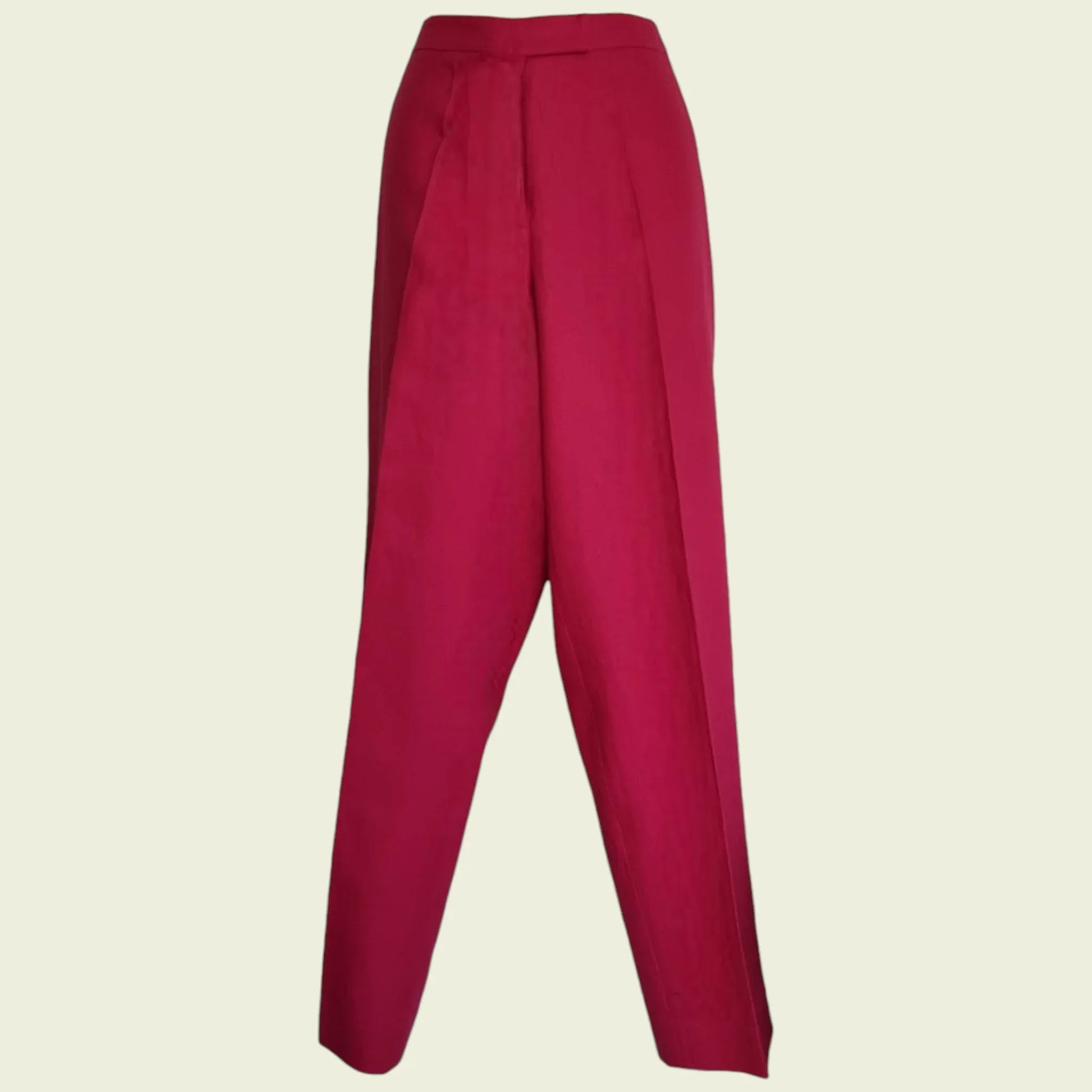 East Women's Pink Wide Leg Lined Trousers UK 12 US 8 EU 40 IT 44 - Timelessfashions