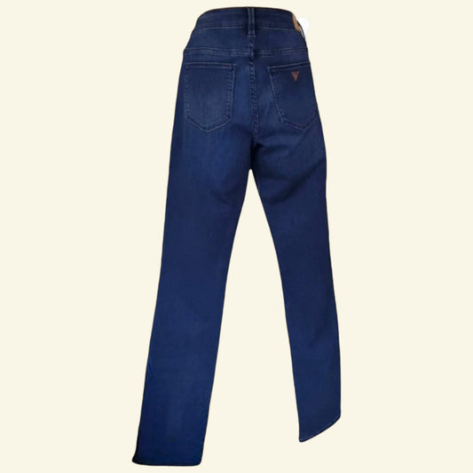 Guess Los Angeles 1981 Cigarette Mid Indigo Theraphy Jeans UK 12 US 8 EU 40 IT 44 - Timelessfashions