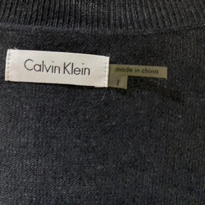 Calvin Klein Charcoal Grey Jumper Dress UK 16 US 12 EU 44 - Timelessfashions